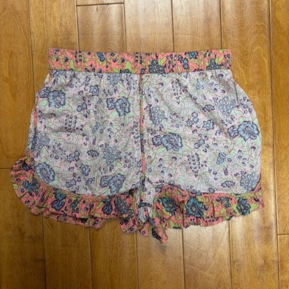 Natural Life Womens Shorts Size XL Ruffle Boho Fairy Hippie Casual Beach Summer - Picture 7 of 10